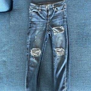 AE super hi-rise jeggings